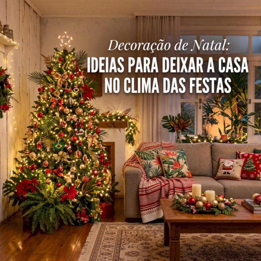Decoração de Natal: ideias para deixar a casa no clima das festas