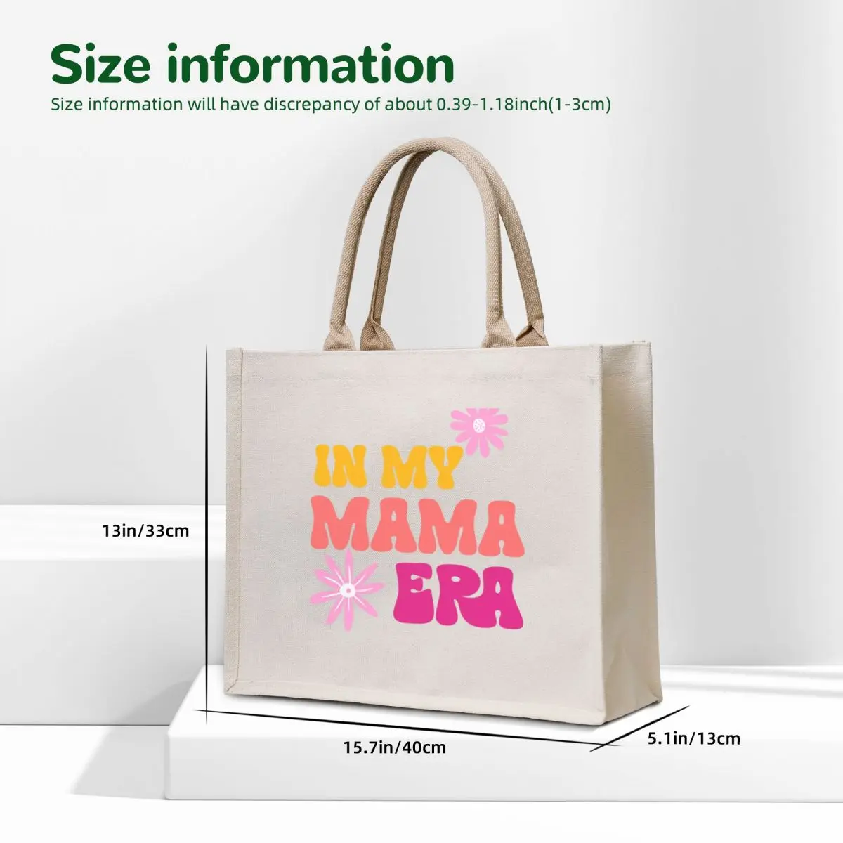 In My Mama Era Tote Bag Handbags women Big bag bag for beach