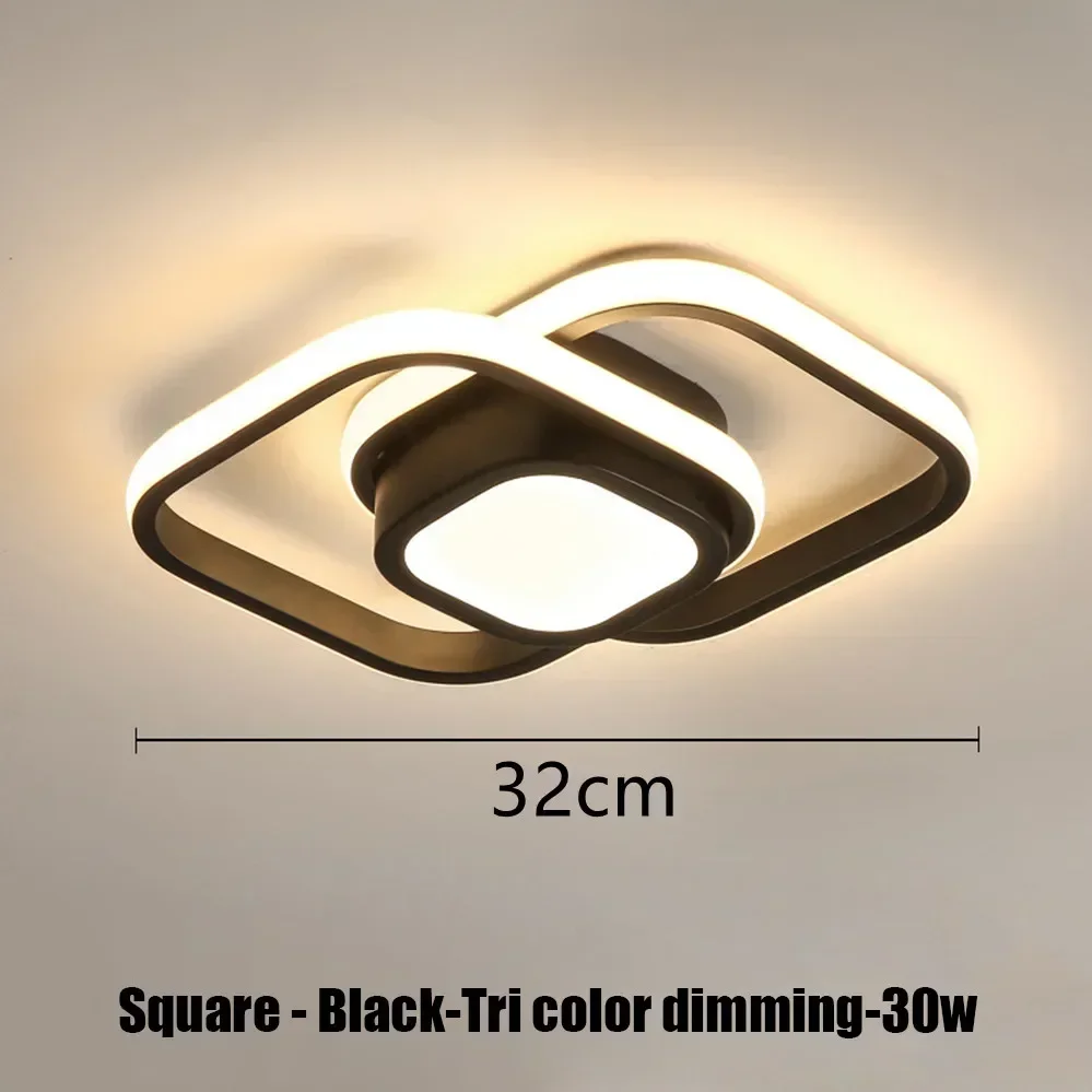 LED-strip gangpad plafondverlichting moderne minimalistische woonkamerlampen voor balkon entree trap woondecoratie meerdere vormen