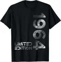 Limited Edition 1964 Man Woman 60th Birthday 60 T-Shirt Graphic T Shirts Vintage Unisex Summer Soft Tops Ropa De Mujer