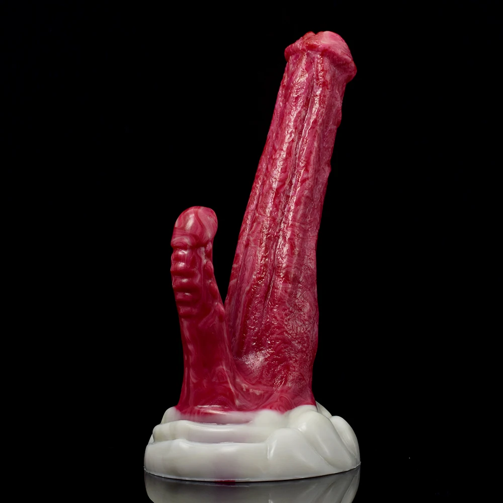 NNSX Double Headed Fantasy Dildo Anal Dilator Butt Plug Sex Toys For Women Men BDSM G-Spot Prostate Massage Adult Erotic Toy_voghion.com