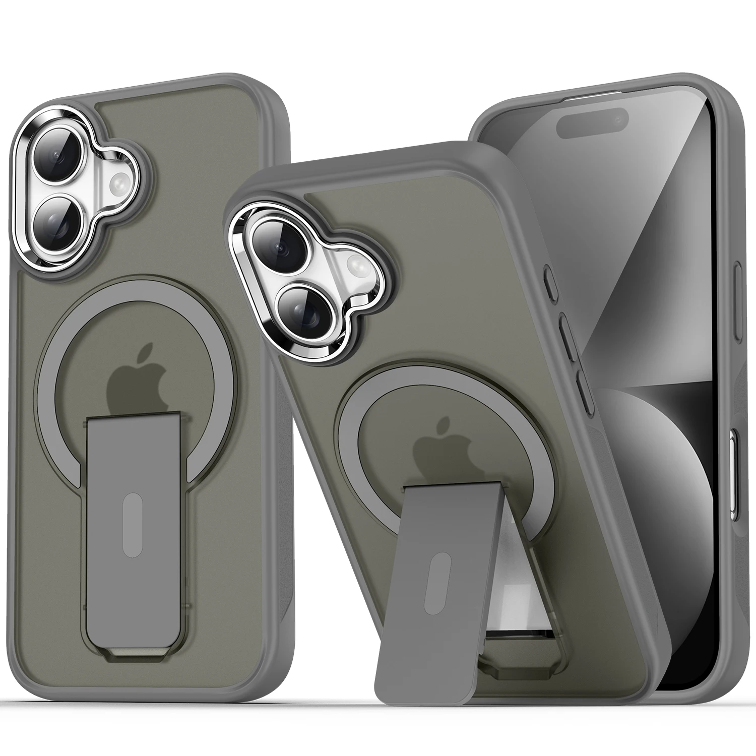 Support Antichoc Pour Iphone 17 Pro Max Iphone17 17 Air 14 15 16 Plus 13 12 Pro Iphone16 Iphone15 Coques De TéLéPhone