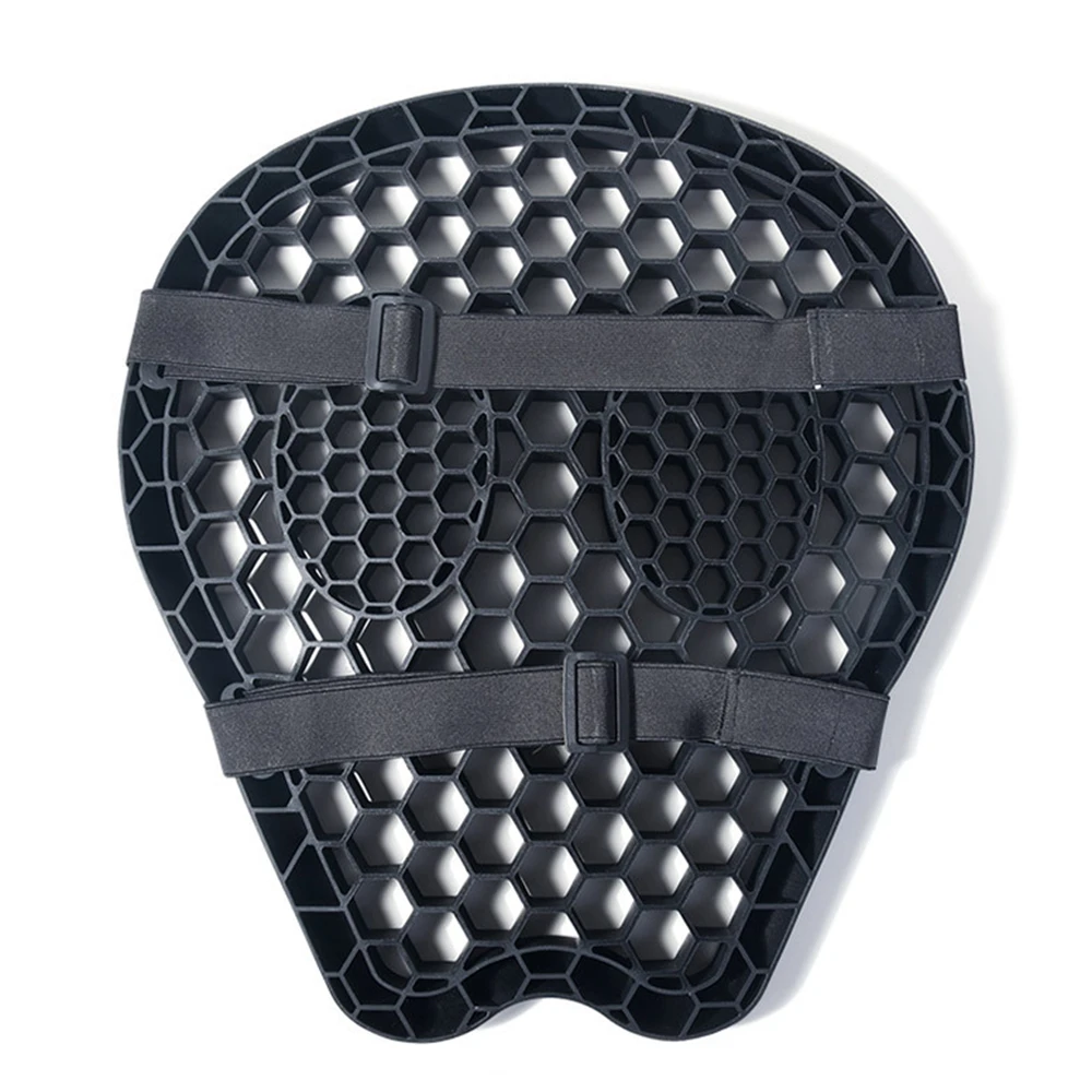 

Motorcycle Seat Cushion 3D Honeycomb Anti-slip Motorcycle Silicone Seat Cushion Pressure Relief Ride Seat Pad Accessories