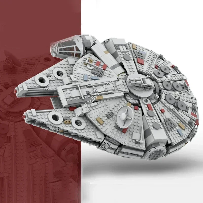 1726PCS Star Battle Millennium Falcons Stacking Block Play Models Moc Building Set Adults Toys Hobby Collectible Education