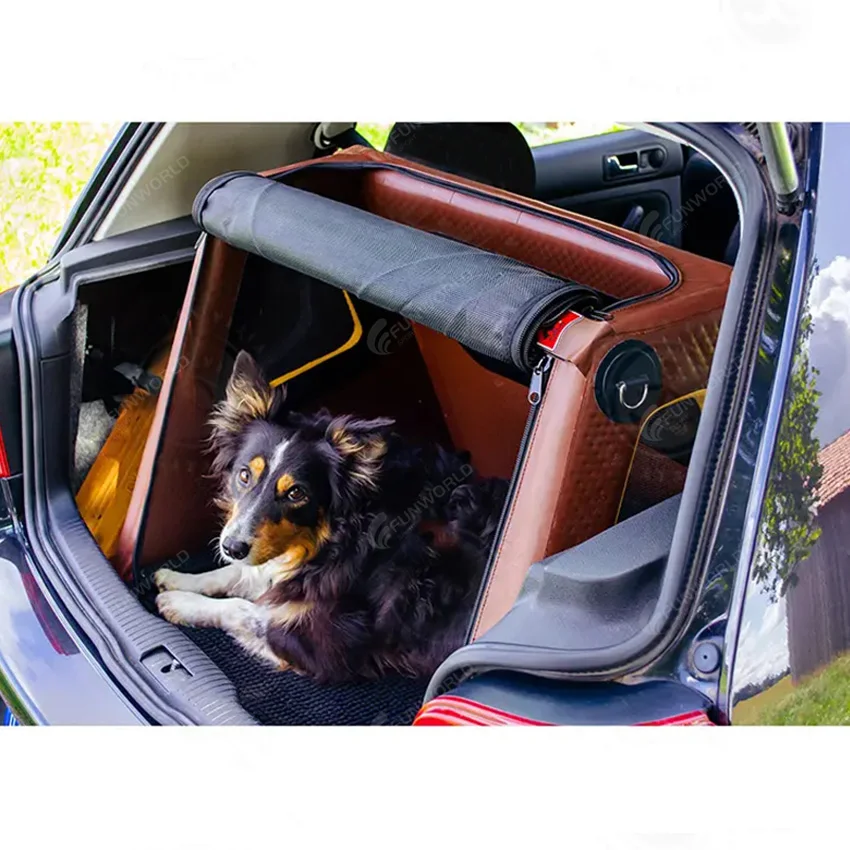 

Funworldsport Lightweight Durable Kennel Made Of Drop Stitch And Pvc Is Odorless And Breathable And Practical