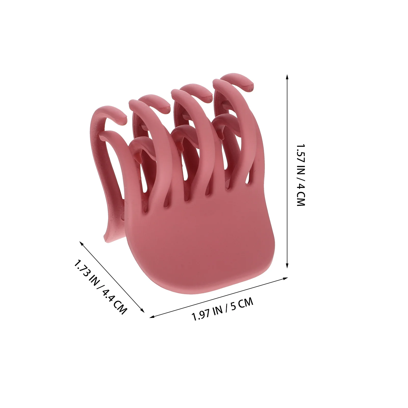 

5pcs Matte Finish Claw Clip Hair Clips For Women Non-Slip Jaw Clips Compact Hair Accessories Durable Styling Tools