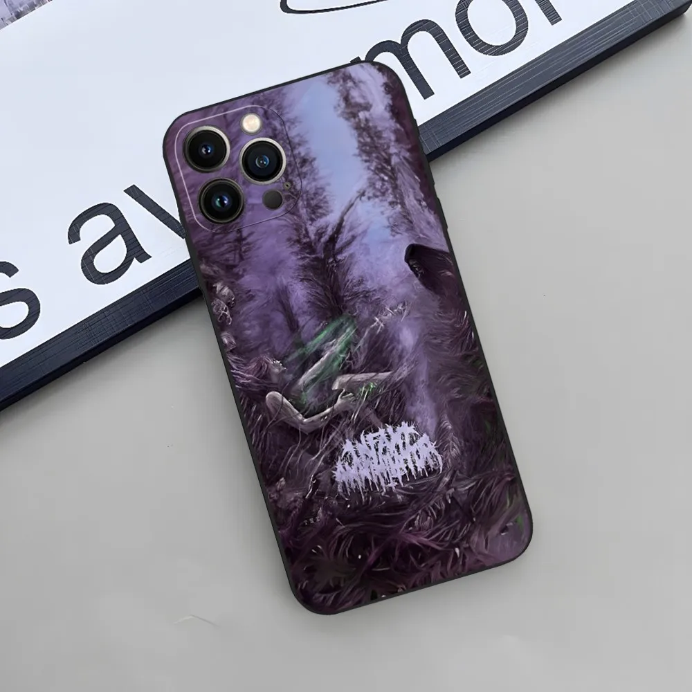 Infant Annihilator Cheeky Deathcore Phone Case for iphone 15 14 13 11 12 Pro Max Mini Xr X Xs 8 Plus Black Soft Cover