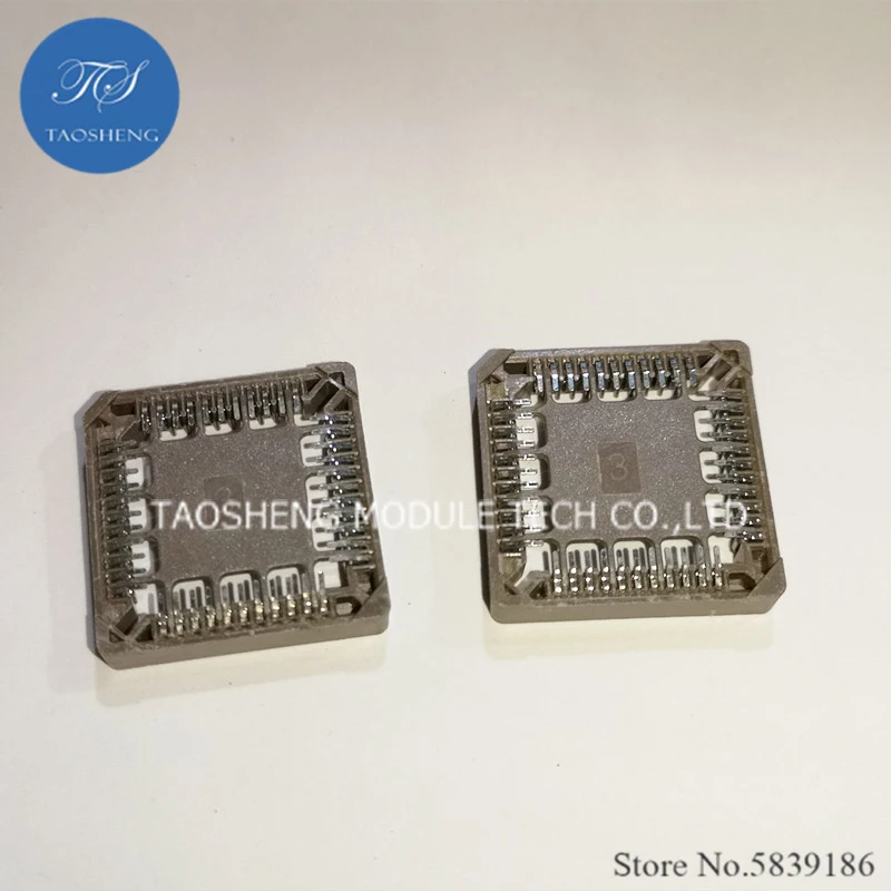 1PCS  540-88-044-17-400-TR PLCC44 Chip Slot into Slot Socket IC Base Chip Test Block