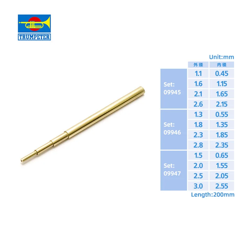Model hobbystyczny akcesoria do modernizacji rury miedziane 1.1mm-3.0mm pary pierścieni kombinowane mogą być zagnieżdżone dla modelarza DIY