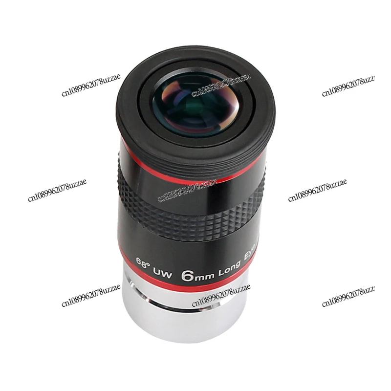 Ocular del telescopio astronómico 1,25 pulgadas ángulo ultraancho 68 grados 6 mm