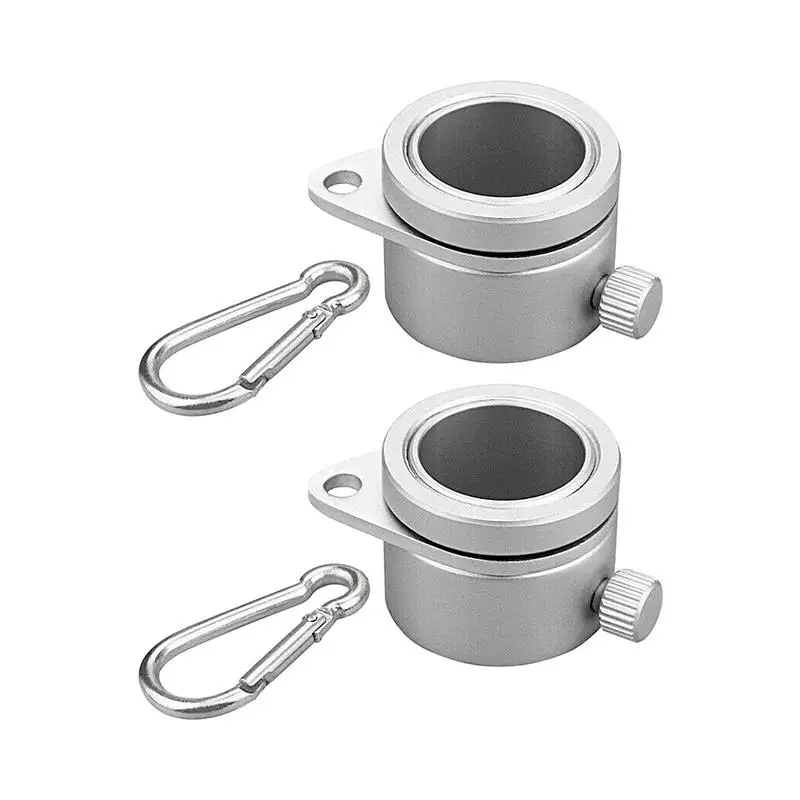 Flag Rings For Poles 2pcs Anti Wrap 1 Inch Flag Rings Rotating Flag Clips Outside Flagpole Kit Flagpole Accessories For Team