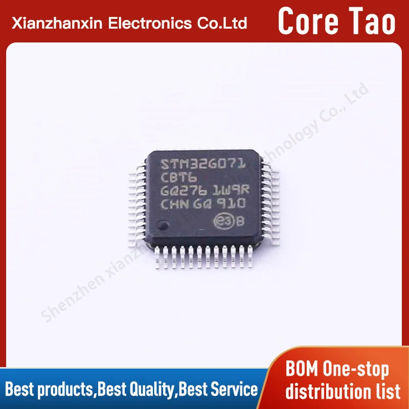 1~5pcs/lot STM32G071CBT6 32G071CBT6 LQFP-48 32-bit microcontrollers