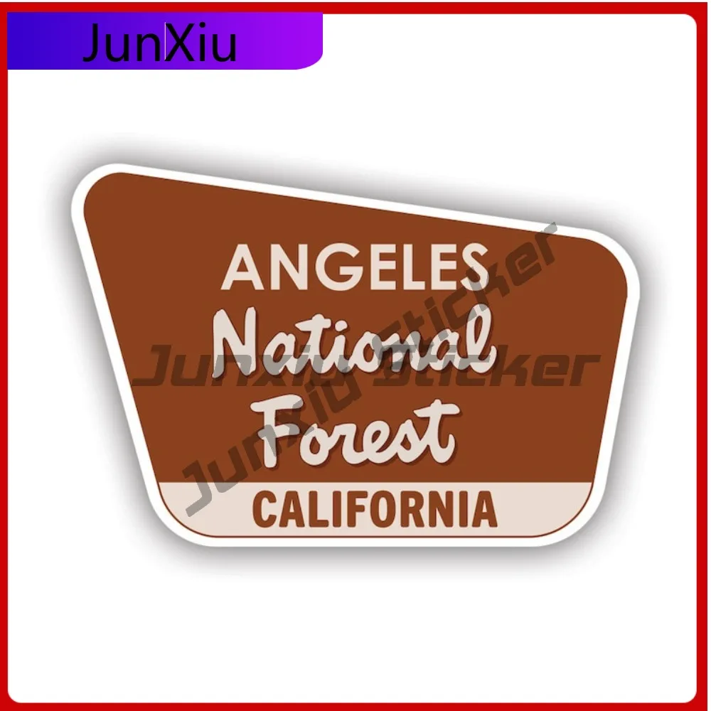 

Angeles National Forest California Ca Sticker Anime Laptop Waterproof Vinyl Decal For Door Trim Decor High Quality Decor High