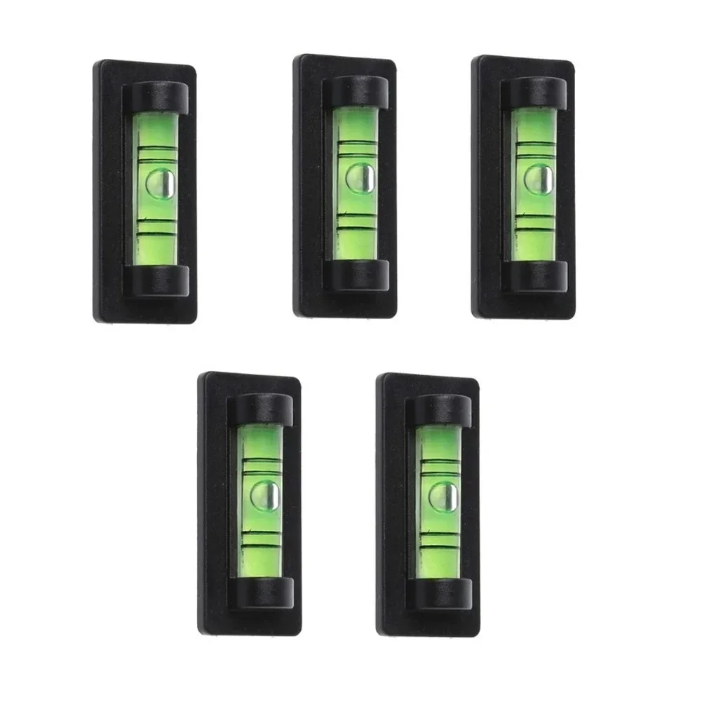 2/5pcs 액체 레벨 표시기 스피릿 레벨 용 미니 버블 일일 레벨링 마그네틱 버블 레벨 물집 레벨 측정 도구