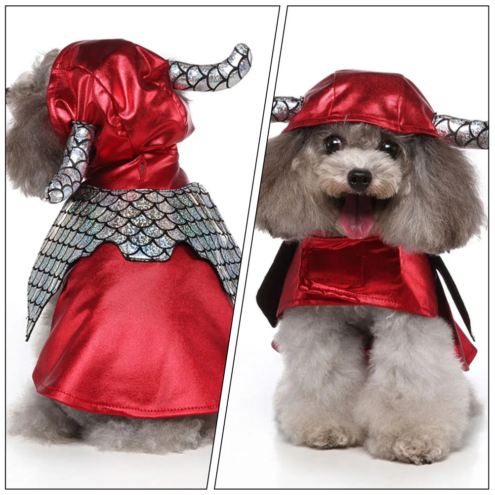 

Halloween Elements Dog Clothes Stylish Puppy Costume Comfortable Party Outfit for Pets Festival Decorative Apparel