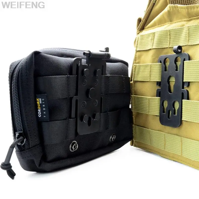 Placa de fijación MOLLE táctica para Mag funda EDC - imagen 3