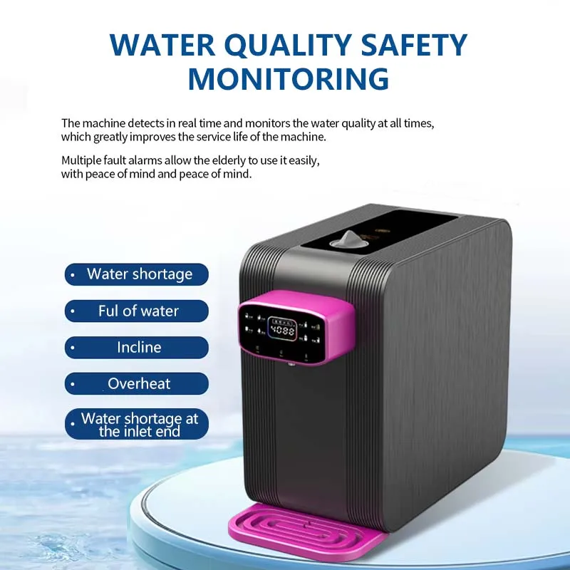 SPE PEM HHO Inhaler 300ml/450ml/600ml/900ml/1500ml Hydrogen Inhalatin Machine 2500PPB Home Use Hydrogen Water Generator