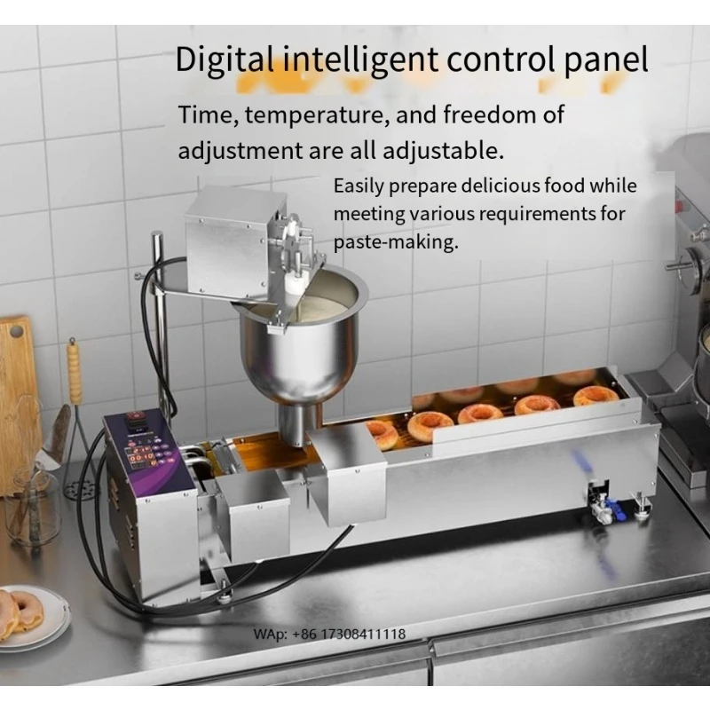 Commercial electric automatic doughnut machine, cheese doughnut, glutinous rice dumpling machine, doughnut mold making machine,