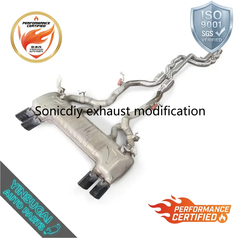 Cuski 3.0T Stainless Steel High Performance Mid Pipe Catback Exhaust System For BMW M2C M2 Competition F87 2016-2019