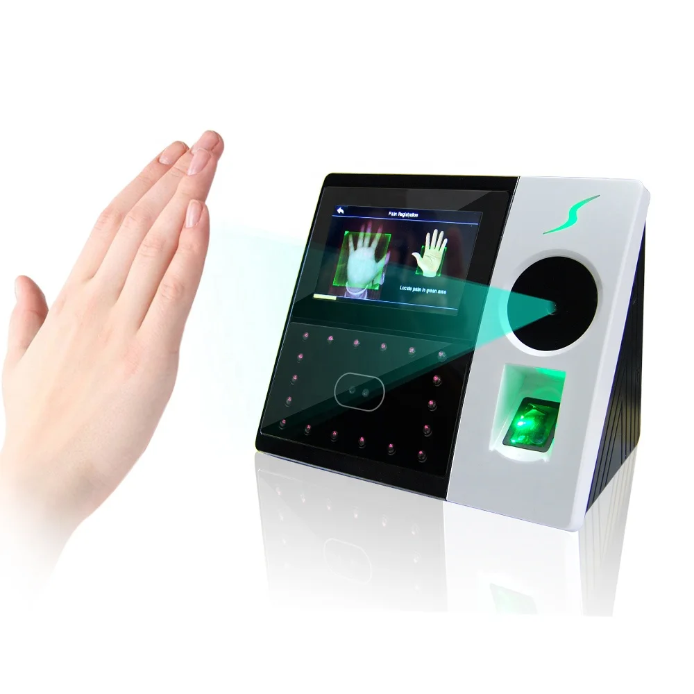 Face And Palm Verification Access Control With Fingerprint Scanner -FA1-P