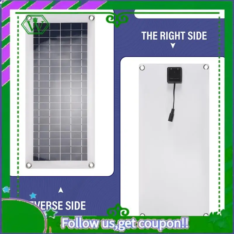 Reliable-15W Solar Panel 12-18V Solar Cell Solar Panel For Phone RV Car MP3 PAD Charger Outdoor Battery Supply