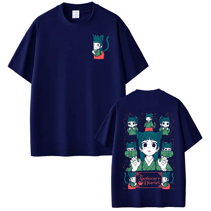 The Apothecary Diaries Maomao Anime T Shirt Men Women Cotton Oversized T-shirt Fashion Harajuku Short Sleeve T-shirts Streetwear
