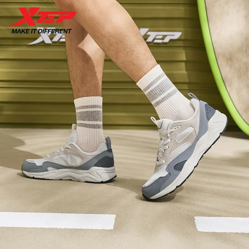 

Xtep повседневная обувь для новорожденных для мужчин, лето 2021, модная легкая и универсальная походная обувь, уличная спортивная обувь 976219320038