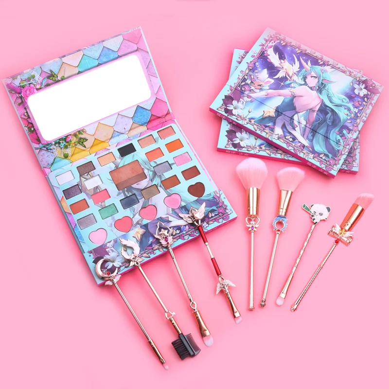 Sailor Moon Eyeshadow Palette Makeup Kit Dreamy Style Perfect Birthday Gift For Girls