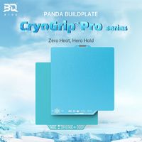 BIQU Panda Build Plate CryoGrip Coating No Clog 257x257mm Spring Steel Double-sided Textured for BambuLab P1P P1S A1 3D Printer