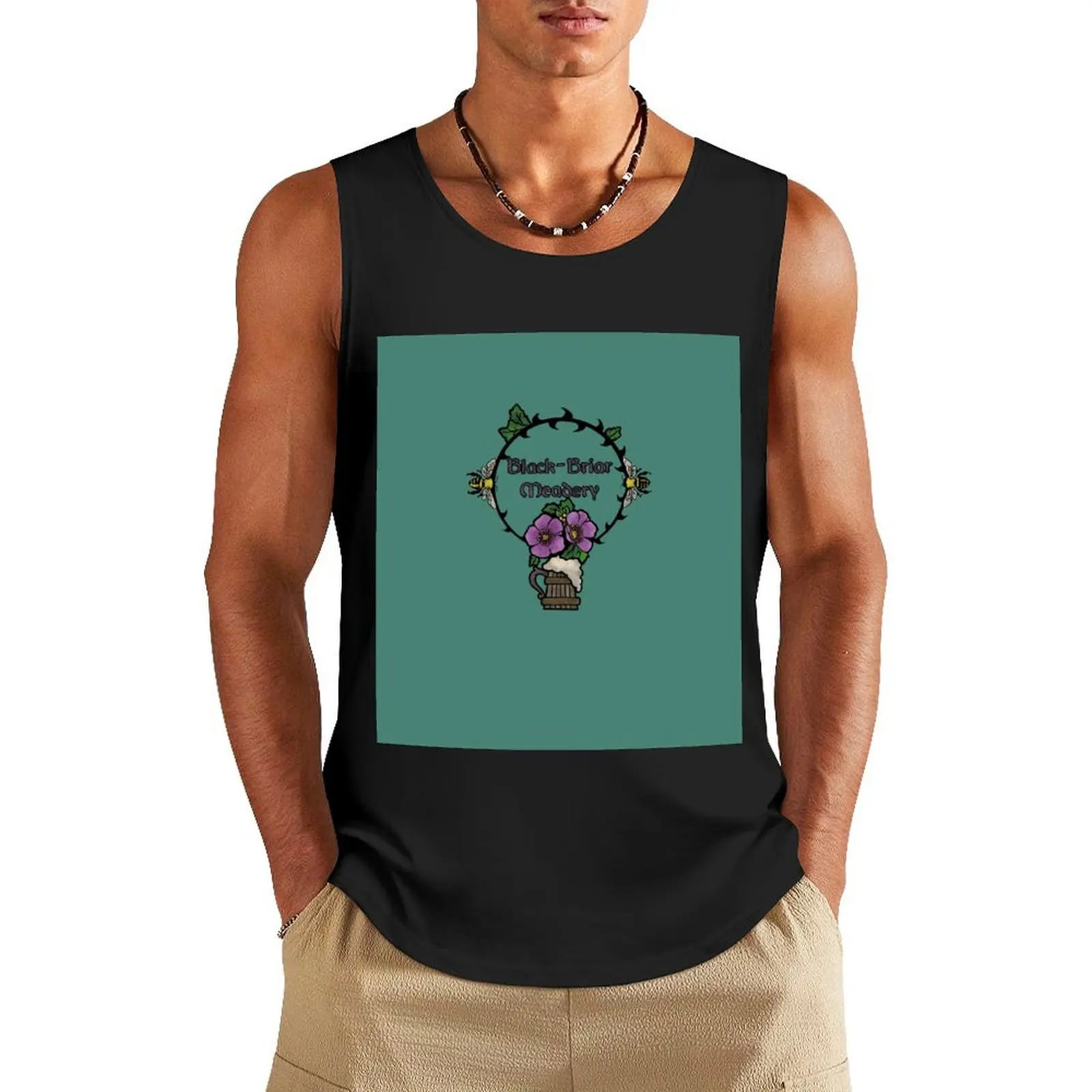 

Black-Briar Meadery Tank Top gym Men's t-shirts gym accessories men sleeveless shirts