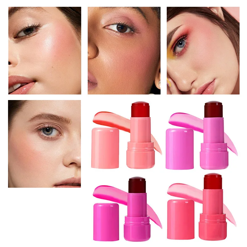 

Jelly Lip Gloss Stick Set is suitable for shaping contours, enhancing color, and is suitable for lips and face