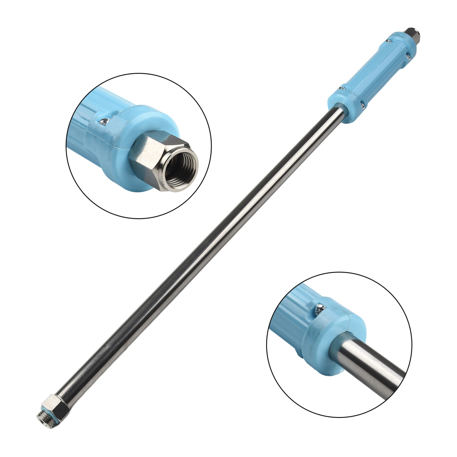 Stainless Steel Spray Rod for Agriculture Featuring Threaded 14 1 5 Interface and Designed for High Pressure Use
