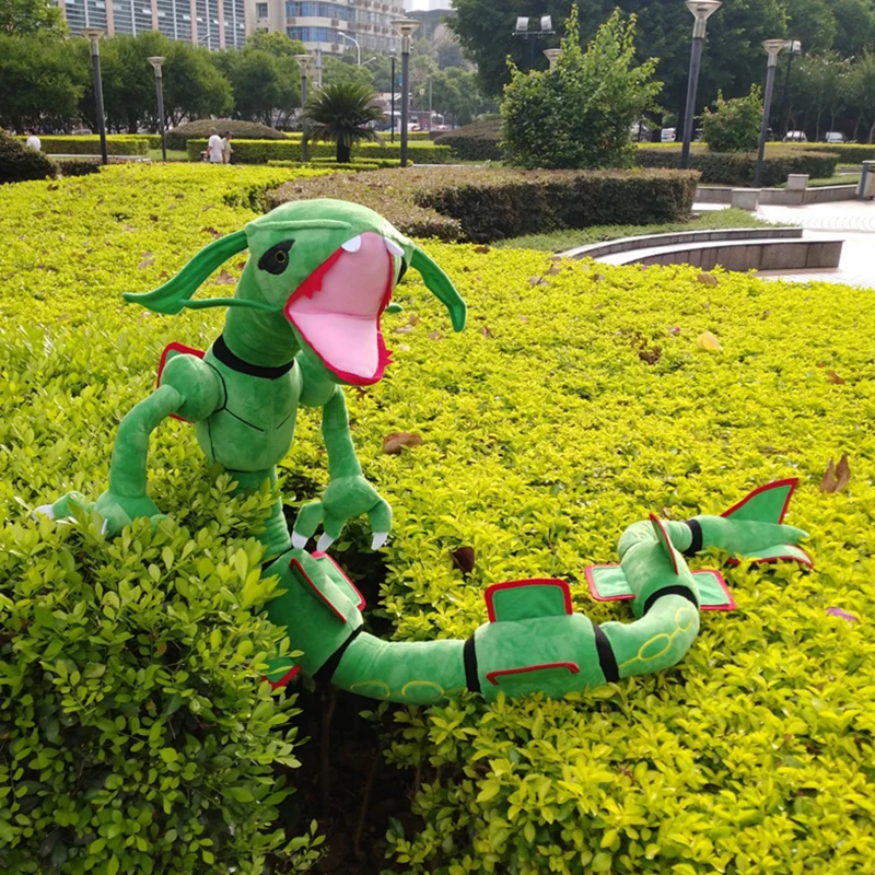 200cm Rayquaza Pokemon Large Plush Toys Anime Stuffed Dolls Kawaii Pokémon Ornament Plushie Soft Gift for Children Kids