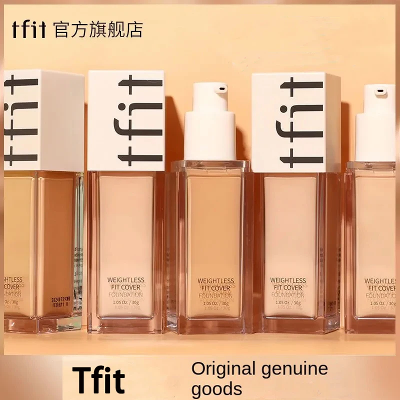 TFIT Foundation Cream Cover Long-Lasting Makeup Concealer Moisturizing Waterproof Not Dull Oil Controlling Concealing Cosmetics