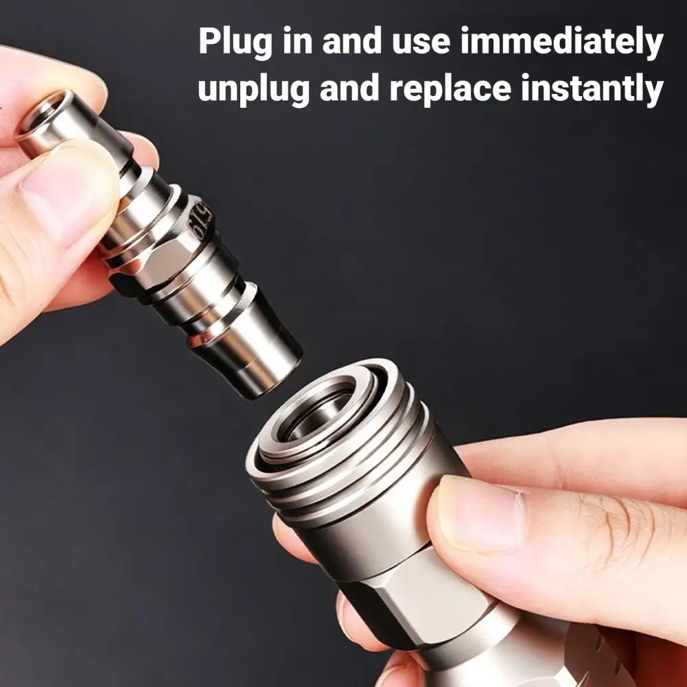 Paint Sprayer Nozzle Universal Paint Sprayer Part Paint Sprayer Quick-connect Nozzle Stainless Steel Uniform Atomization Spray