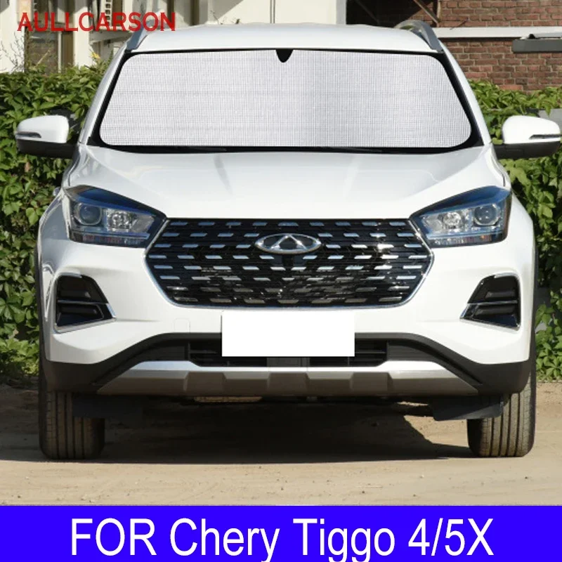 

Солнцезащитный козырек для Chery Tiggo 4 5X, защита от УФ-излучения, Солнцезащитная пленка, козырек, чехол на лобовое стекло, защита, автомобильные аксессуары