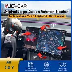 Model Y / 3 Swivel Mount Kit Model 3 Highland New Y Juniper 4-Direction Screen Rotation Bracket GPS Navigation Rotating Holder