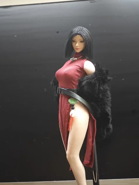 

Original 1/6 Scale Female Soldier Trendy Chinese Traditional Cheongsam Set Accessories For 12inch Action Figure Model Toys