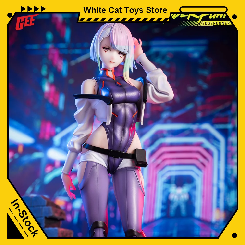 

AniMester Original 1/7 GEE CYBER PUNK: EDGERUNNERS LUCY 24CM Action Figures Anime Model Collection Toy Kawaii Hobby Girl Gift