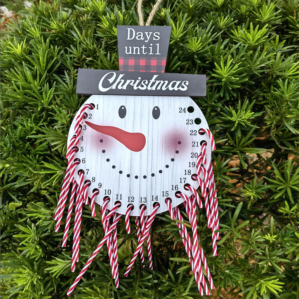 

Christmas Snowman Hanging Ornament Diy Advent Calendar For Home Door Wall Decor Christmas Party Decoration Xmas Countdown