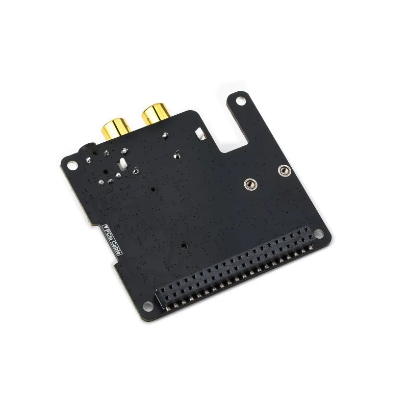 Waveshare M.2 PCM5122 AUDIO HAT,PCIe To M.2 HAT With I2S Audio Extension For Raspberry Pi,Supports NVMe Protocol Solid State