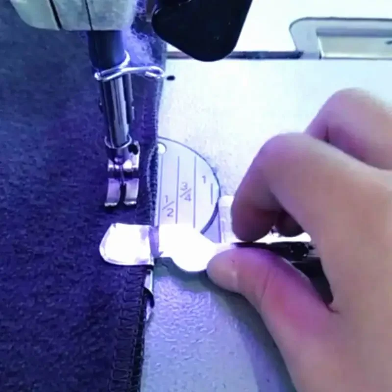 

Руководство по подшивки промышленной швейной машины, выравнивание верхней и нижней части ткани, аксессуары для лоскутного шитья