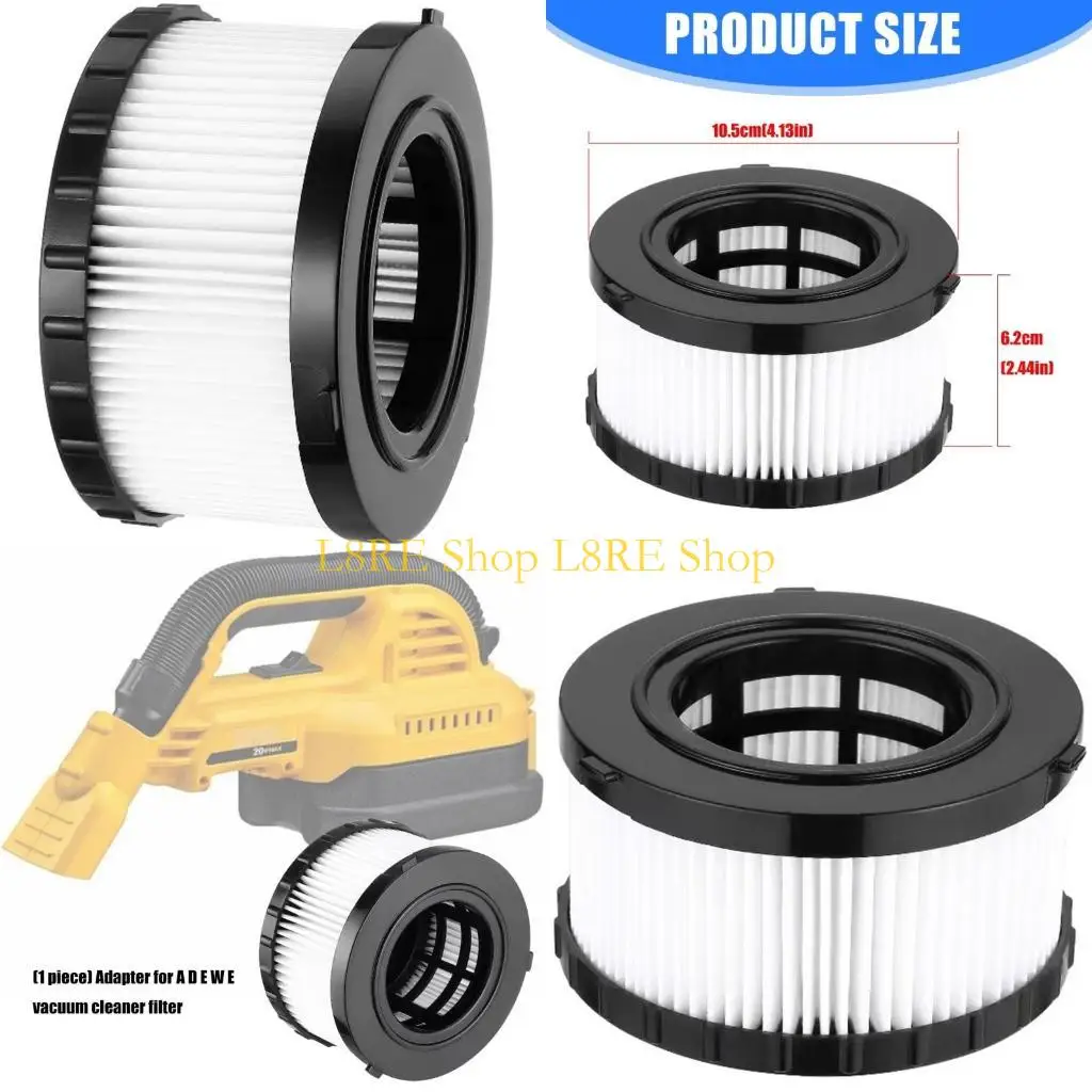 

L8RE Filter Replacement for DC5151H/DC515/DCV517/DCV517B Vacuum Cleaner Efficient Filtration Replacement Vacuum Cleaner