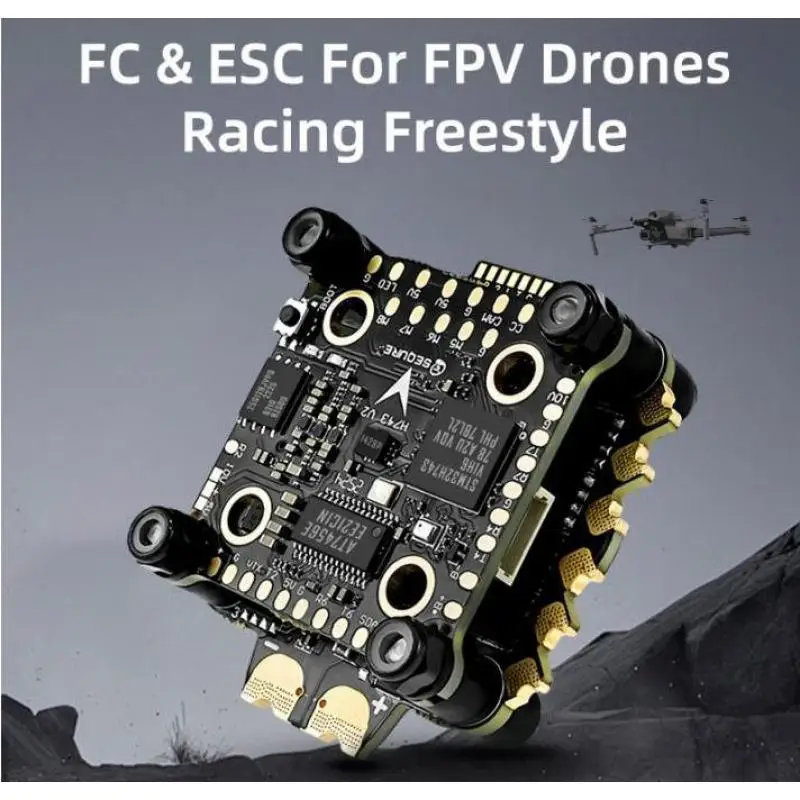 Sequre H743 V2 & E70 G2 Stack Fc Icm42688p 70a 128k Esc 4-8s For Racing Freestyle Fpv Racing Drone