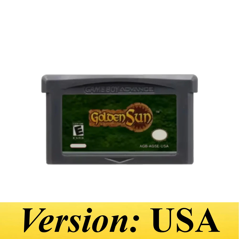 USA/EUR Golden Sun: The Lost Age GBA Game Cartridge 4 Stijlen Advance GBA SP DS Klassieke JRPG Retro Videogame Collectie Cadeau