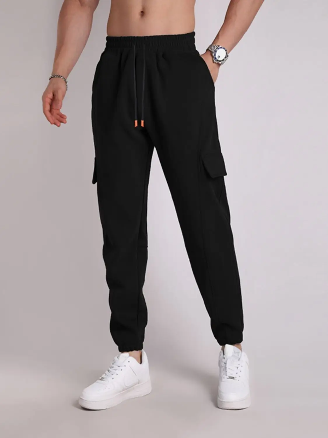 Sports Pants Men Trousers Open Crotch Casual Fitness Jogger Basketball Sweatpants Mens Outdoor Sex Erotic Loose Track Streetwear