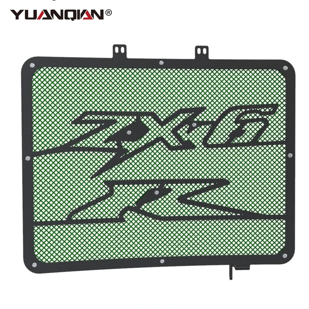 

ZX6R ZX6RR Motorcycle Accessories Radiator Grille Guard Grill Protection FOR Kawasaki Ninja ZX-6R ZX636 ZX-6RR 636 2003-2004