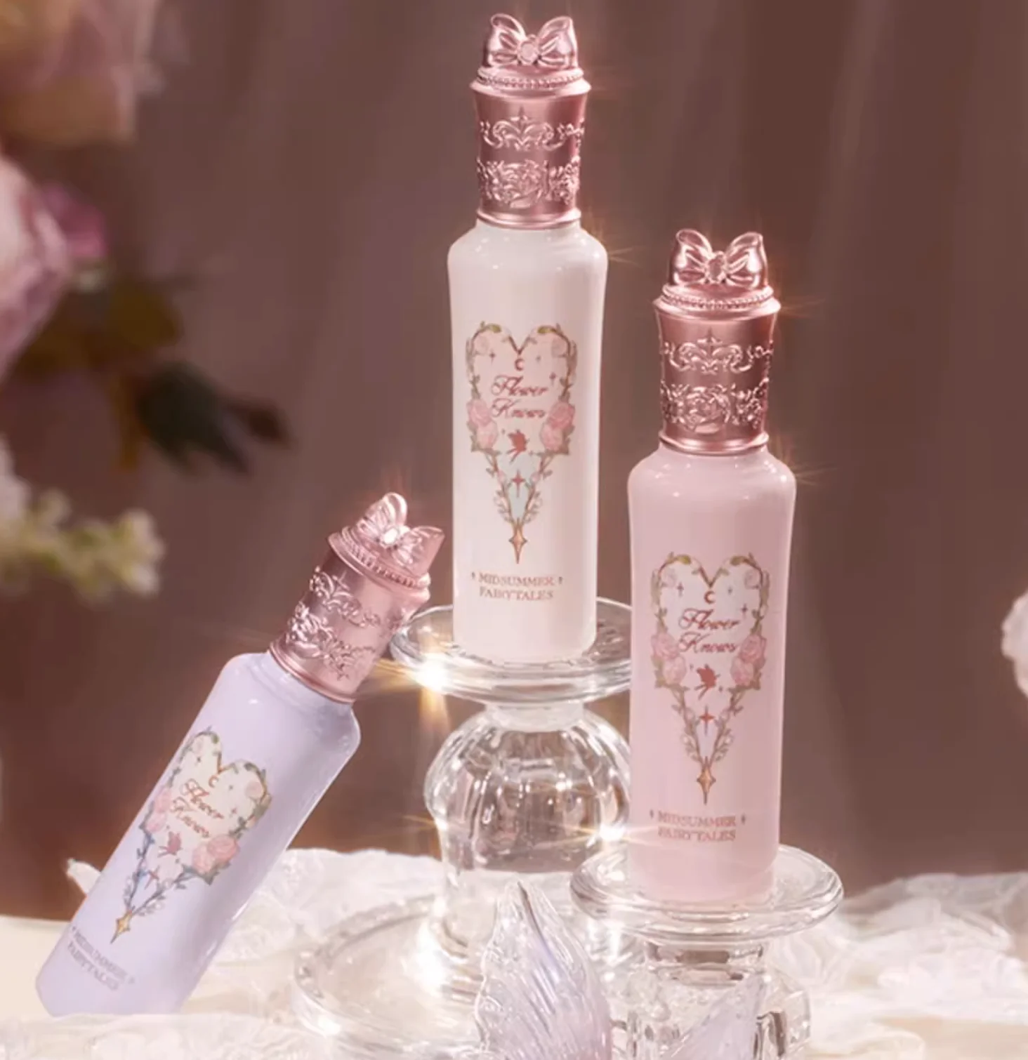 花が知っている-真夏のおとぎ話のコレクション、液体コンシーラー、クリーム蛍光ペン、高カバレッジ、フェイスメイク、保湿化粧品