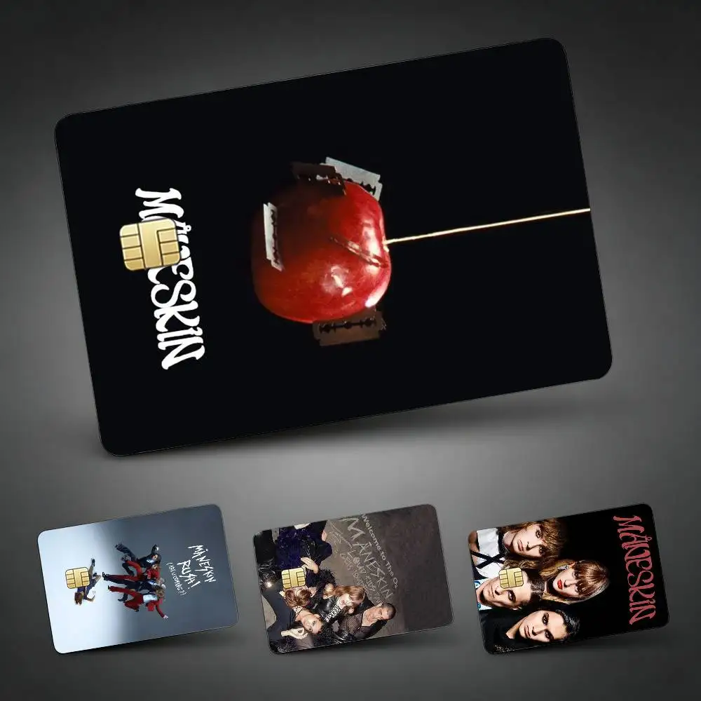 

Band M-Maneskin Sticker Decoration Creative Bank Card Bus Metro Waterproof Sticker