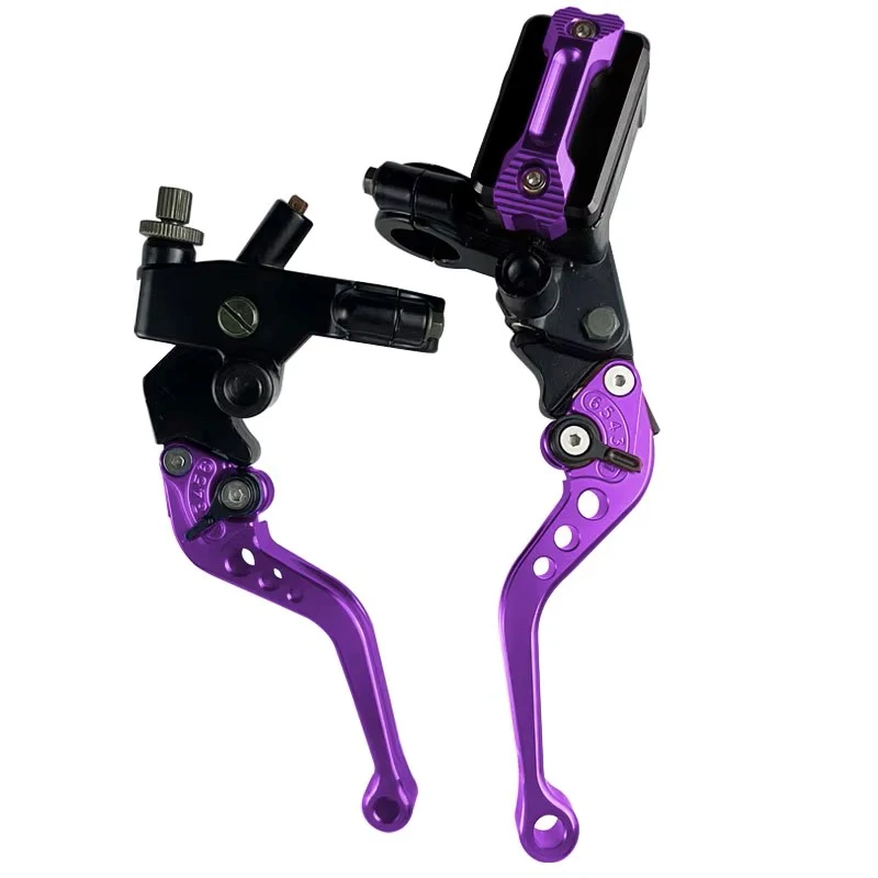CNC Een Paar 7/8 "22mm Universele Motorfiets Hoofdremcilinder Hendel Kabel Koppeling Reservoir Voor Scooter Sport crossmotor
